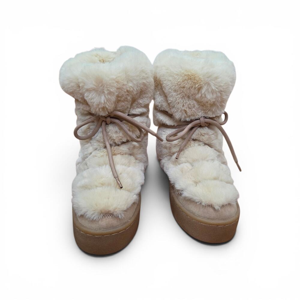 NEW H&M Padded Moon Snow Boots, Sz 8